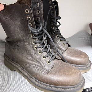 Doc Marten Brown Leather Lace Up Boots